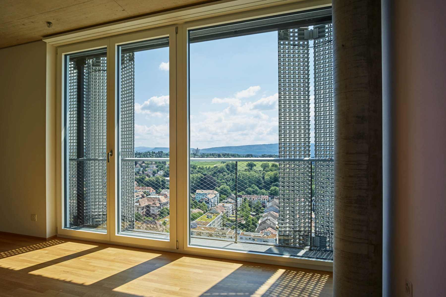 Jakob Rope Systems MOH tower Basel Webnet Frames balcony